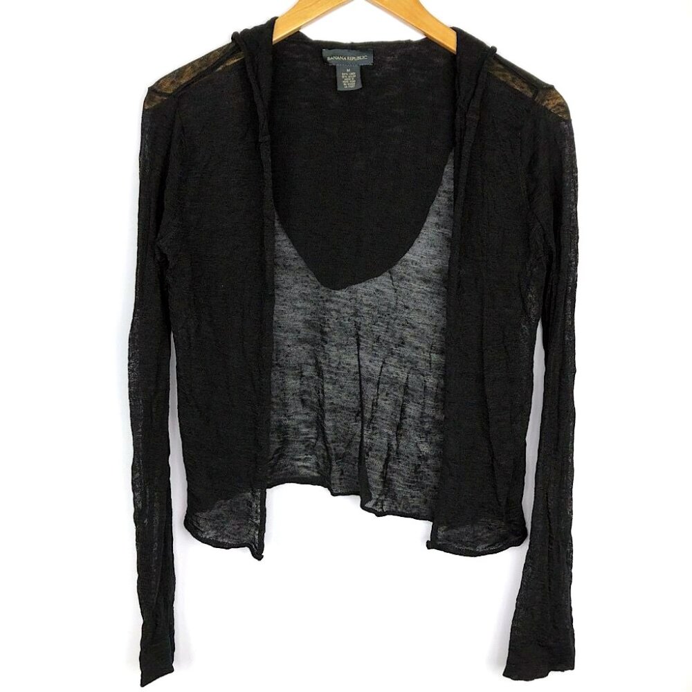 Banana Republic Lightweight Linen Knit Cardigan
